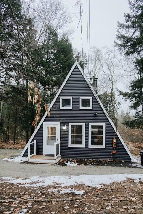 New! Cozy & Modern A-Frame In The Woods W/Hot Tub Villa Tamworth Eksteriør billede